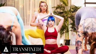 MESMERIZED - Trans Yoga Educator Emma Rose Gets CAUGHT Humping Jewelz Blu In A PUBLIC YOGA CLASS!