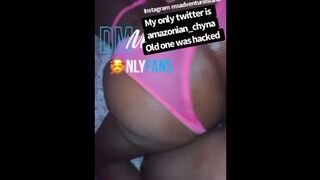 Suspended Bouncy Booty Bombshell