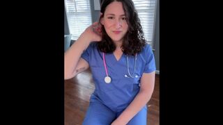 Trans Nurse Relaxes Your Pressure (Role Have fun)