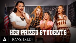 HYPNOTIZED - SUPAH-SUPER HOT CLASSROOM FOUR WAY With Jessy Dubai Maya Kendrick Liv Revamped & April Olsen