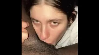 Bi-racial very first-timer Couple Vocal FTM Trans Deep throat W Gf Ample Jewel/boy penis Bussy W climaxes Jockpussy