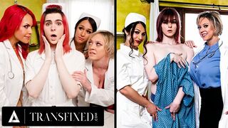 TRANSFIXED - TRANS-DOLL-GAL THERAPISTS COMPILATION! cougars, THREE-WAYS, INTERCOURSES, & MORE!