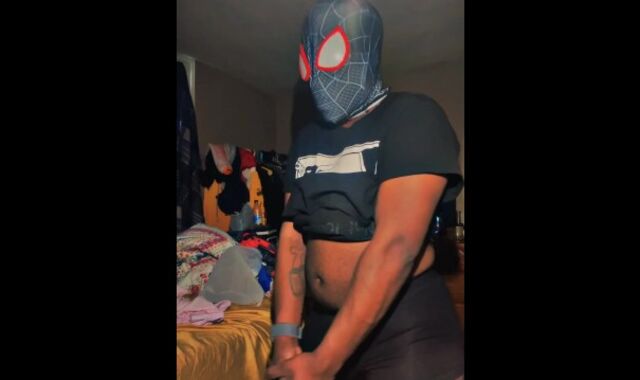 SPIDER-MAN COSTUME PLAY BLACK FTM Pt2