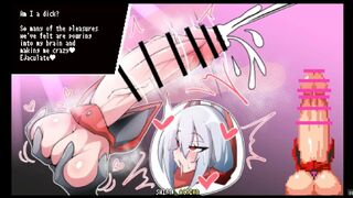 Buzama [Anime porn hook-up fight game] Ep.4 transformed into a huge manstick and then deepthroated between big cupcakes