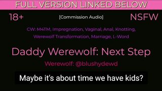 DILF Werewolf breeds you and packs you with a trash [M4TM]