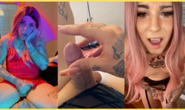 A tasty compilation of trans Emma Ink - Total Vid on OF/EMMAINK13