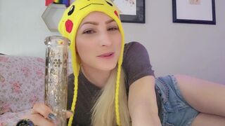 Super Lovely Trans Nymph wants to Smoke 420 with You and then Have You Watch Her Jack - POINT OF VIEW